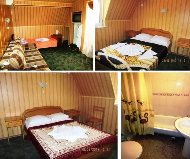 . Гостиница "Парма" . Лазаревское