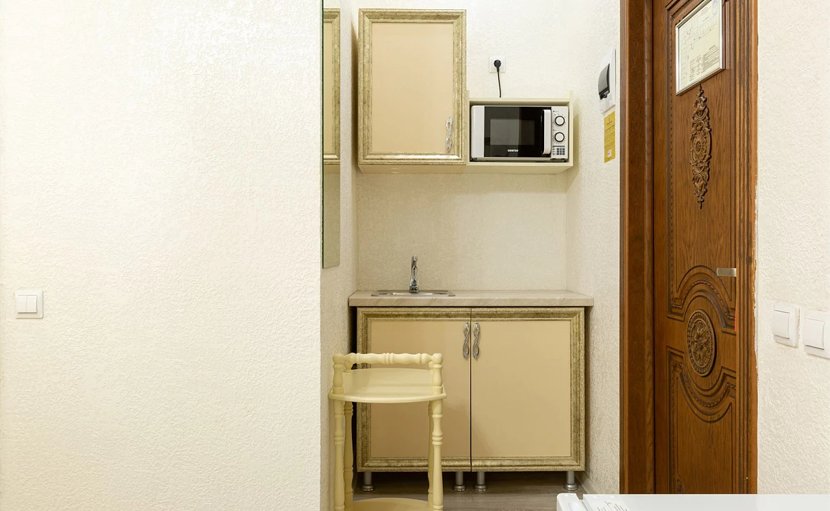 Двухместный с кухней без окна. Отель "Сочи Галерея Парк". Сочи