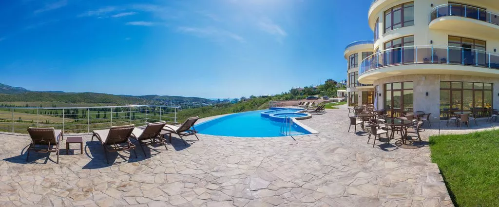 . Отель «Мирный». Алушта