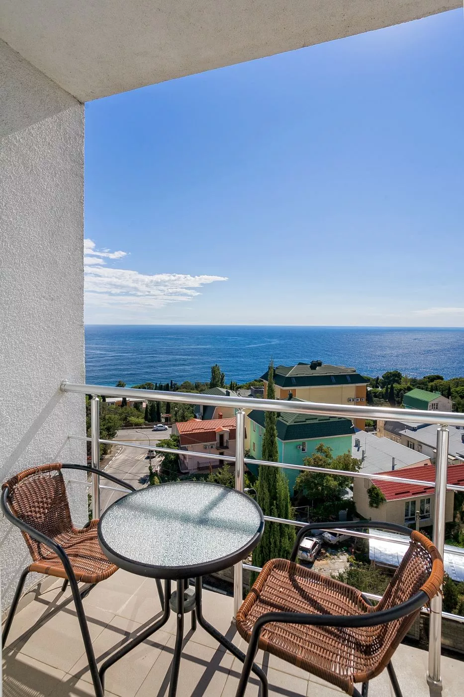 . Квартира в многоквартирном доме Видовые апартаменты в Мисхоре. Кореиз . Квартира в многоквартирном доме Видовые апартаменты в Мисхоре. Кореиз