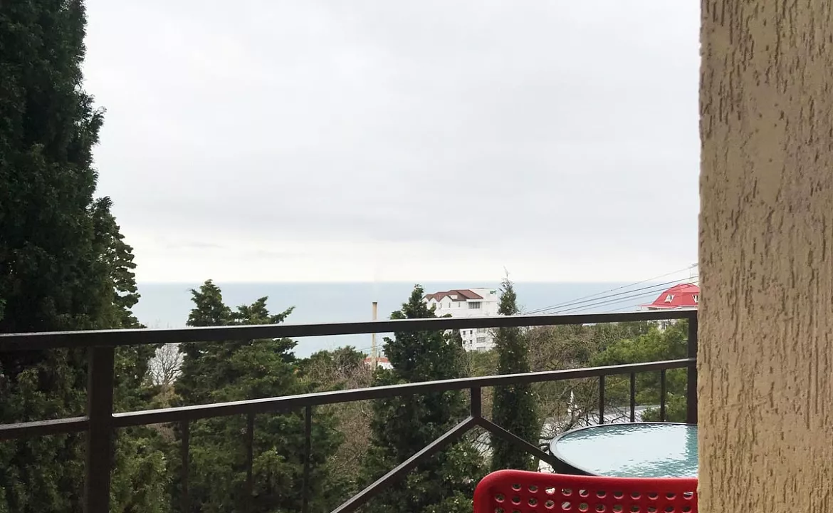 Студио с видом на море и горы. Отель Апарт-отель ПАЛЬМА. Гаспра