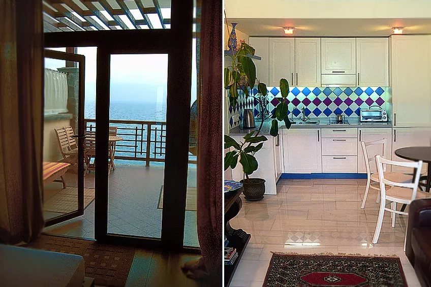 Апартаменты на пляже. Виллы "Мераба". Гурзуф