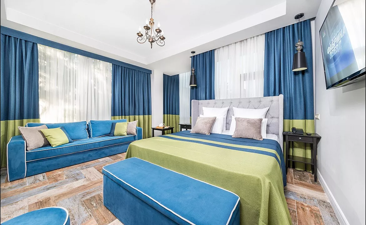 Студия с кухонным уголком. Гостиничный комплекс Альбатрос. Анапа