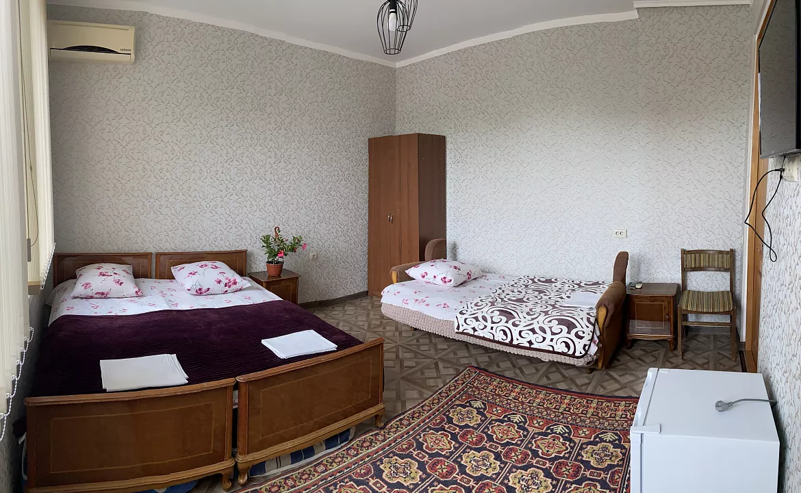 3-х местный номер. Гостевой дом Надежда в Гаграх. Гагра