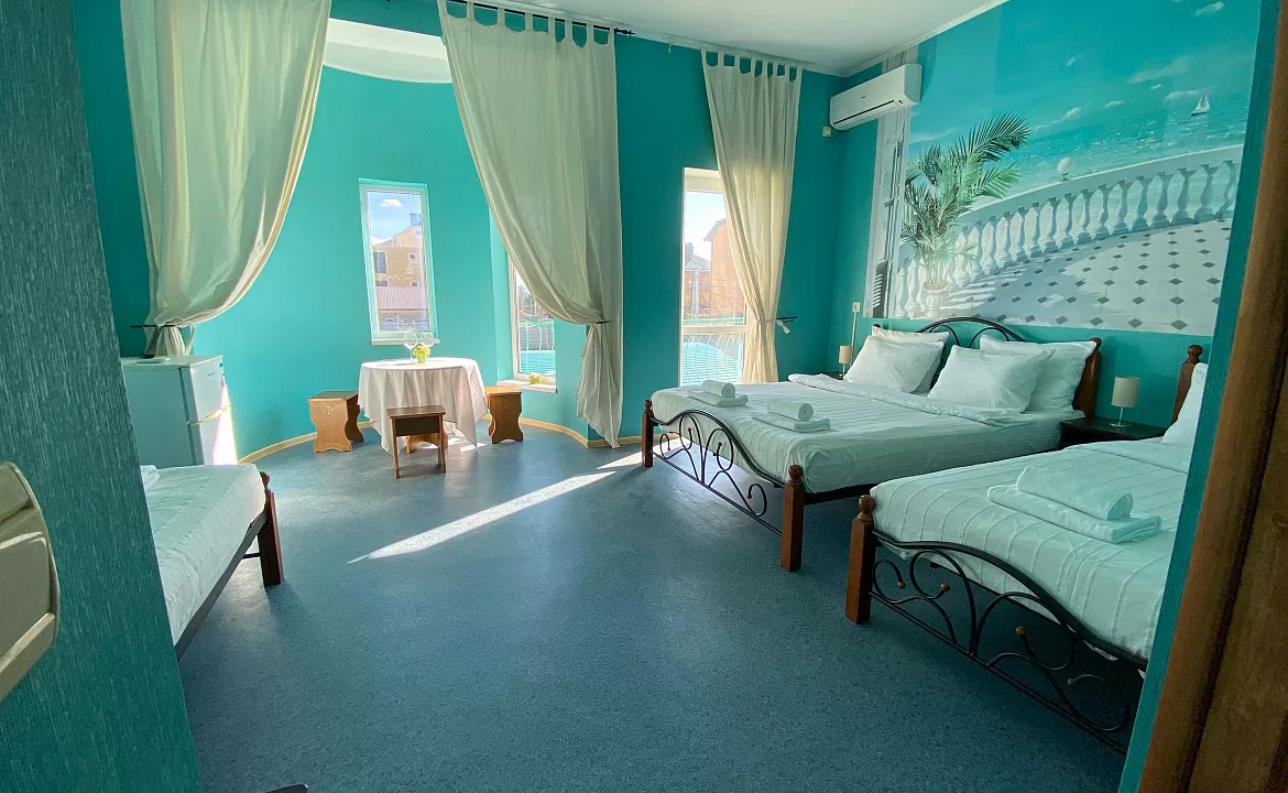 Комфорт 4х местный Семейный. Гостевой дом Волна. Нижнее Джемете Комфорт 4х местный Семейный. Гостевой дом Волна. Нижнее Джемете