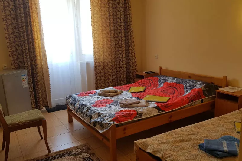 3-х местный номер «Полулюкс». Гостевой дом "Зеленый дворик". Саки