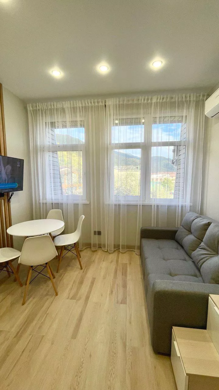 . Квартира в многоквартирном доме Двухуровневая студия. Красная Поляна