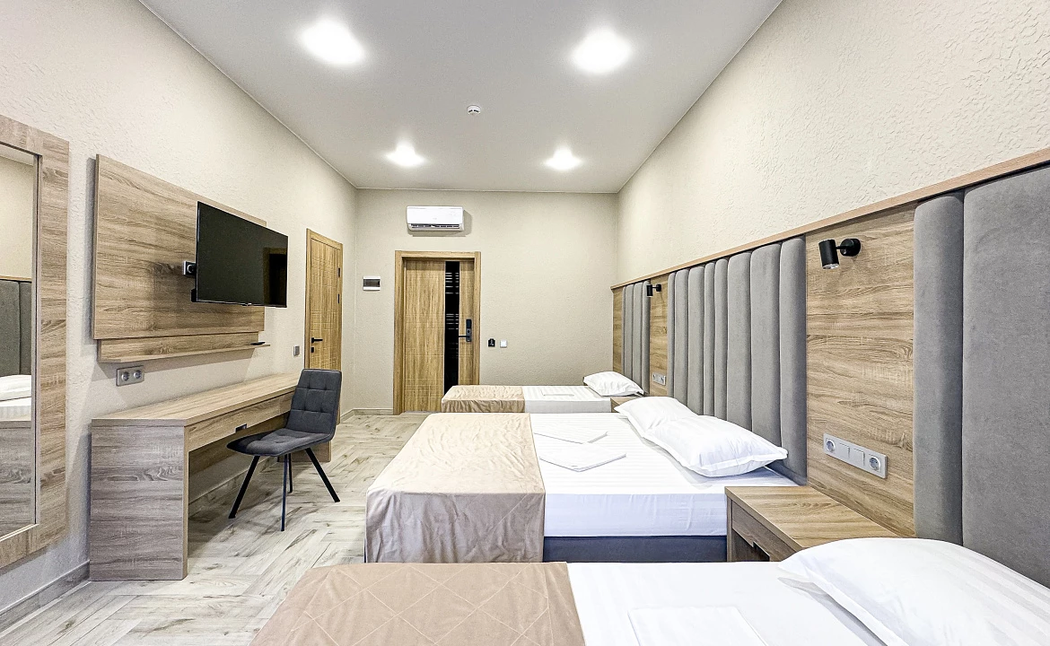 Корпус 2 Delux 5ти - местный (с балконом). Anzhelina Family Hotel. Витязево