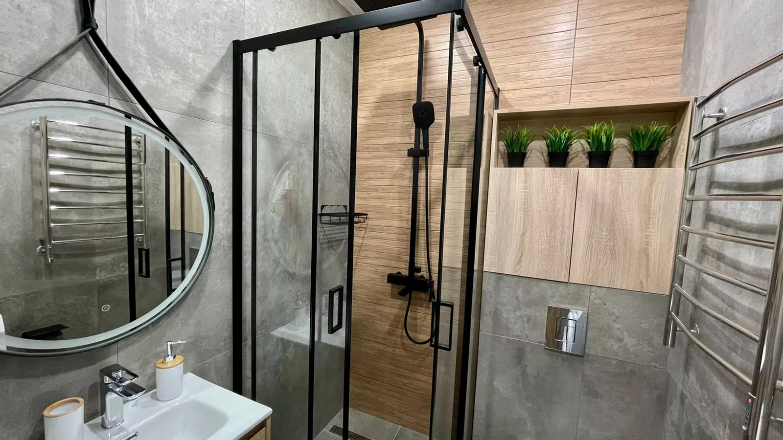 . Квартира в многоквартирном доме Двухуровневая студия. Красная Поляна