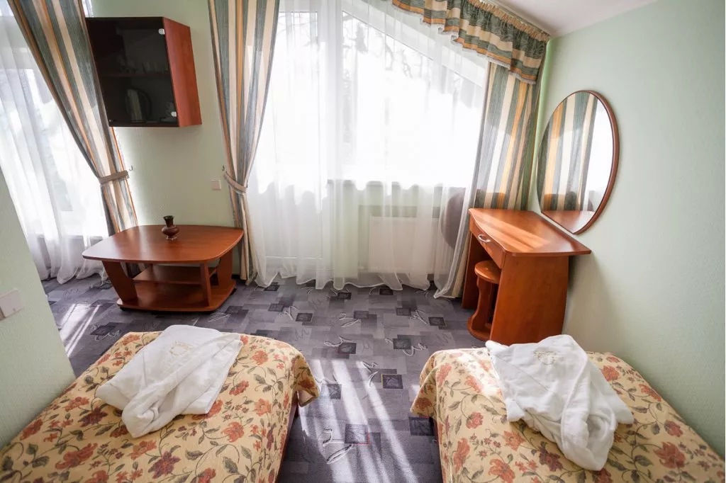 2-х местный люкс коттедж №5. Парк-отель "Родос". Кореиз