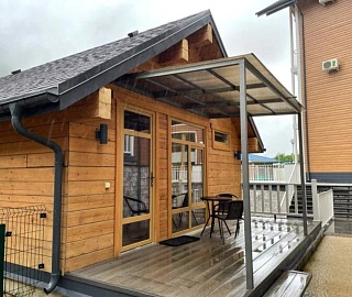 4х местный коттедж- сруб. База отдыха Как дома. 