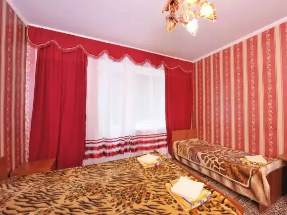 3-х местный «Стандарт». Отель «Адель». Домбай-гостиницы