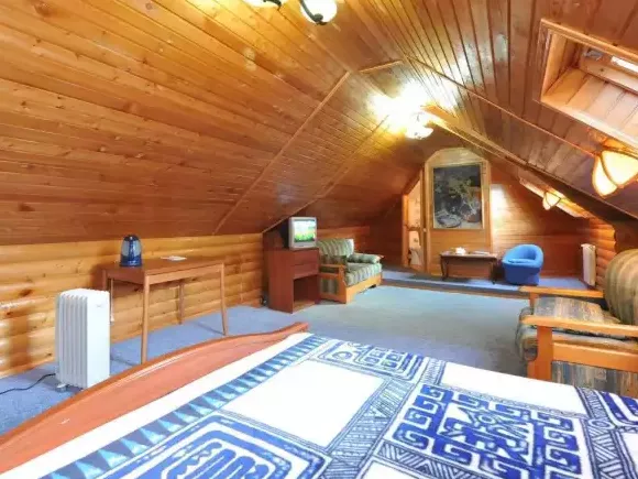 Полулюкс улучшенный в 2-х уровнях. Гостиница «Арючат». Домбай-гостиницы