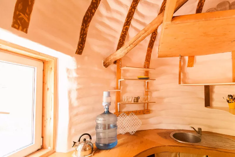 Двухэтажный эко-дом. EcoСamp. Куйбышево