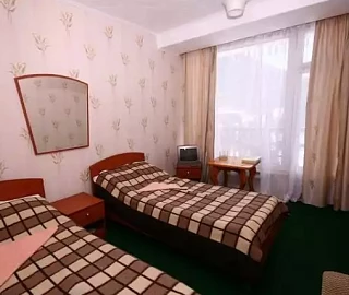 2-местный Стандарт (3-4 этажи). Гостиница «МТЦ Горные вершины». 2-местный Стандарт (3-4 этажи). Гостиница «МТЦ Горные вершины».