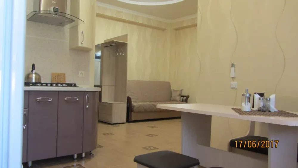 Квартира под ключ. "Квартира-студия с отдельной спальней". Хоста