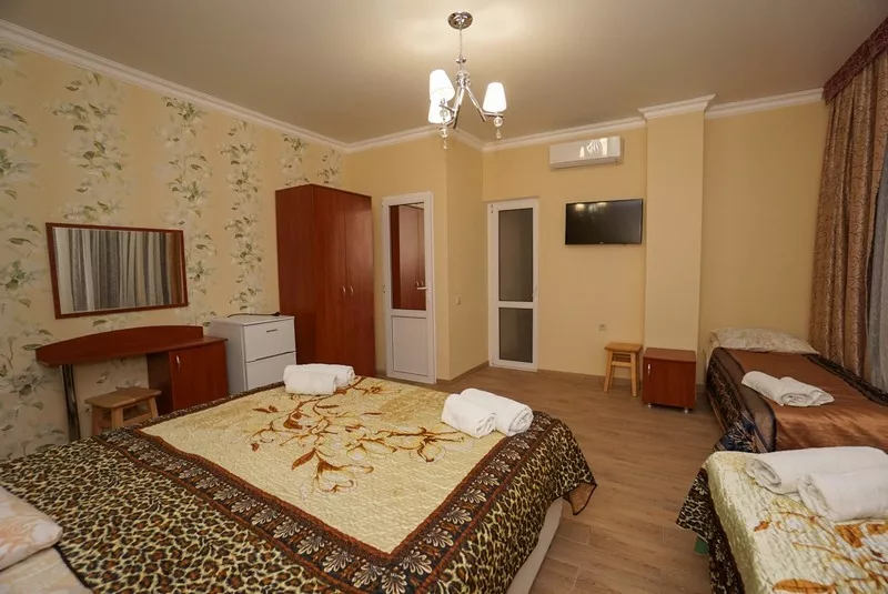 Стандарт 3-х местный. Отель "Малахит". Адлер Стандарт 3-х местный. Отель "Малахит". Адлер