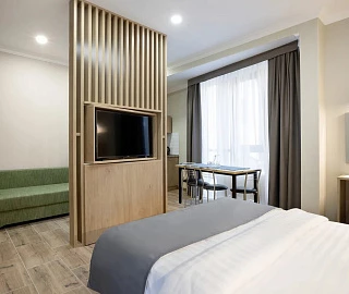 Стандарт с кухонным модулем. Отель Атлант Sky. 