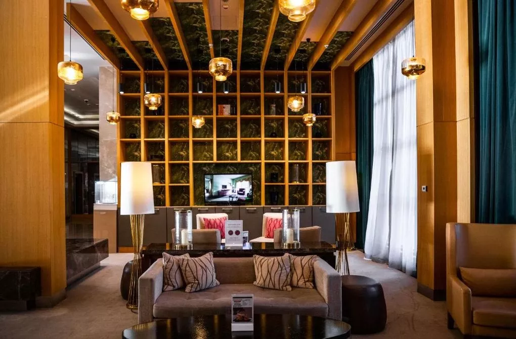 . Курортный отель Sochi Marriott Krasnaya Polyana . Красная Поляна