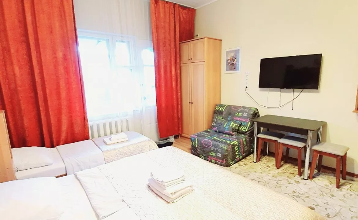 Трехместный с раздельными кроватями. Гостевой дом Родник. Красная Поляна