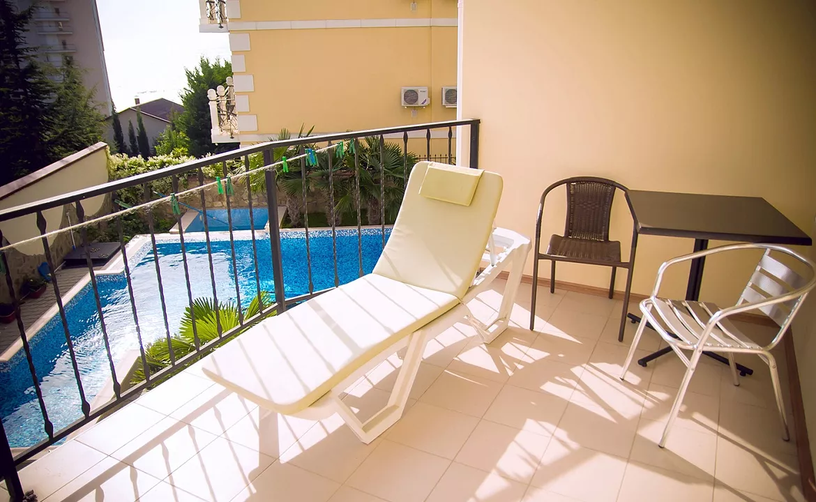 2х местный номер с балконом. Вилла Вилла "Лазурная мелодия". Лазурное