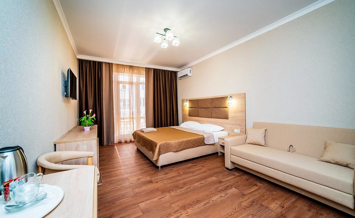 Cемейный номер . Гостевой дом Анжелика. Геленджик