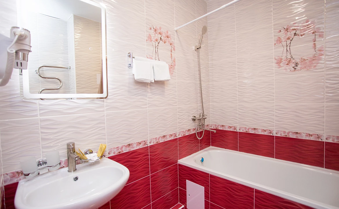 4-х местный «Семейный» с видом на море. Отель "Alfa Summer". Анапа