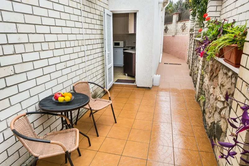 Апартаменты 2-х комнатные. Отель «Глициния». Феодосия