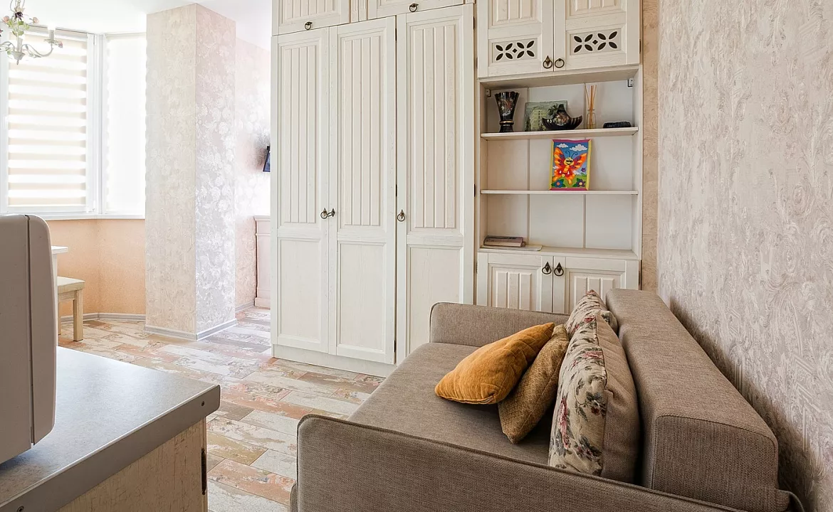 Квартира-студио №30. Квартира в многоквартирном доме Видовые апартаменты в Мисхоре. Кореиз Квартира-студио №30. Квартира в многоквартирном доме Видовые апартаменты в Мисхоре. Кореиз