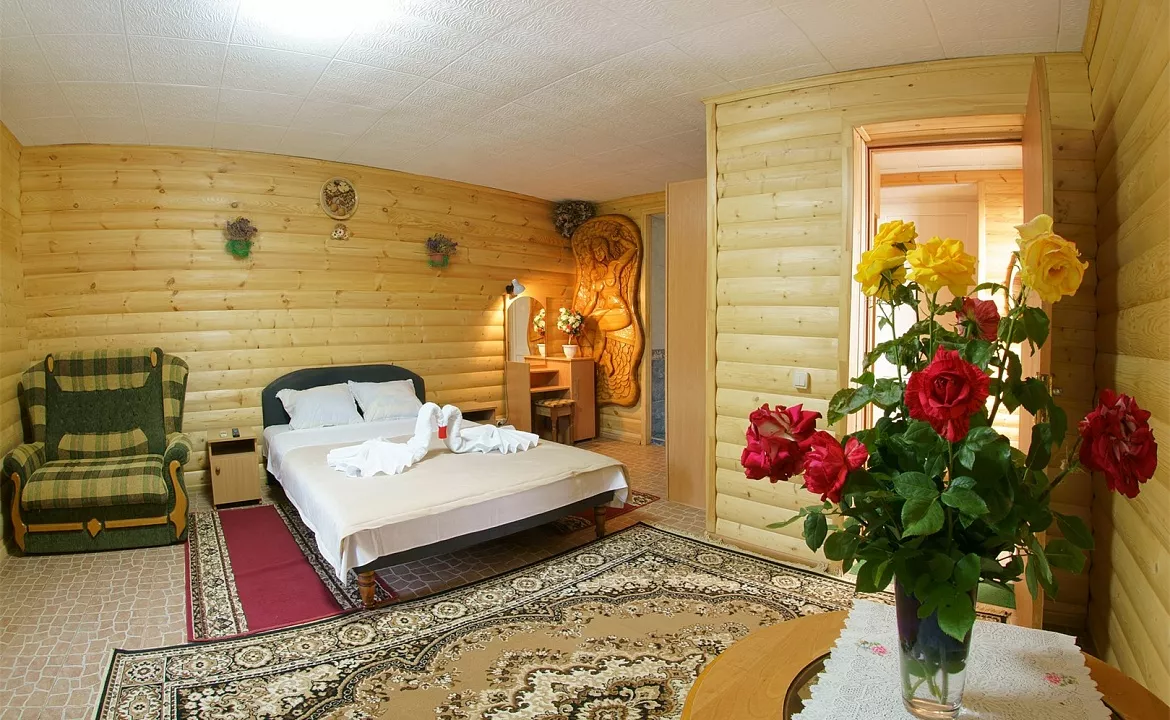 Комната 3-местная №6. Гостевой дом «Солоха». Мирный