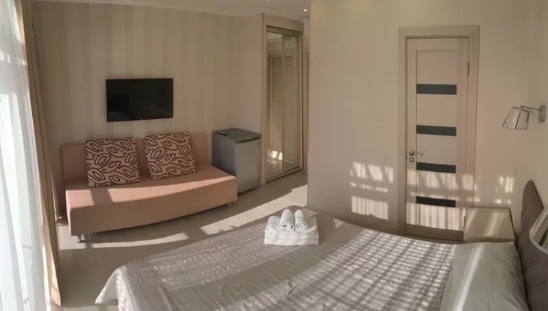 Апартаменты стандарт. Гостиница "Аура Крым". Евпатория Апартаменты стандарт. Гостиница "Аура Крым". Евпатория