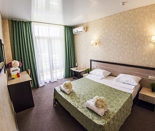 Стандарт 2-х местный. Отель «Акварель» - Витязево. 