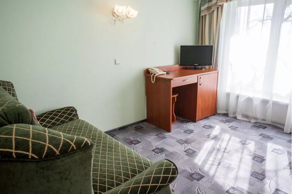 2-х местный люкс коттедж №5. Парк-отель "Родос". Кореиз