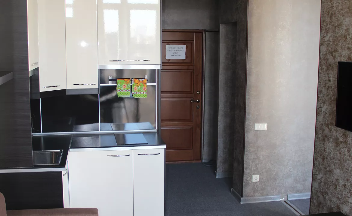 Люкс двухкомнатный с видом на море. Отель Апартаменты Волна. Сочи