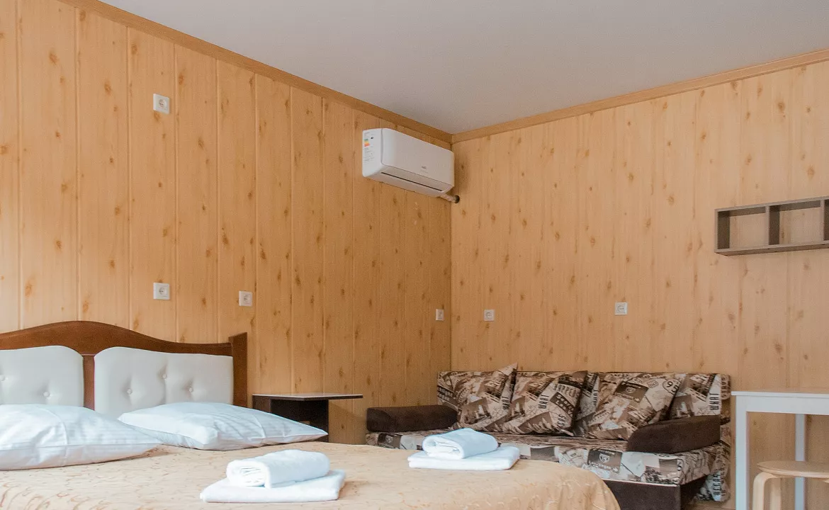 Студия однокомнатная. Гостевой дом "Усадьба" - Красная Поляна. Красная Поляна