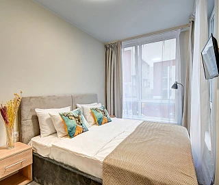 Апартаменты стандарт. Апарт-отель «Аурия Изумруд». 