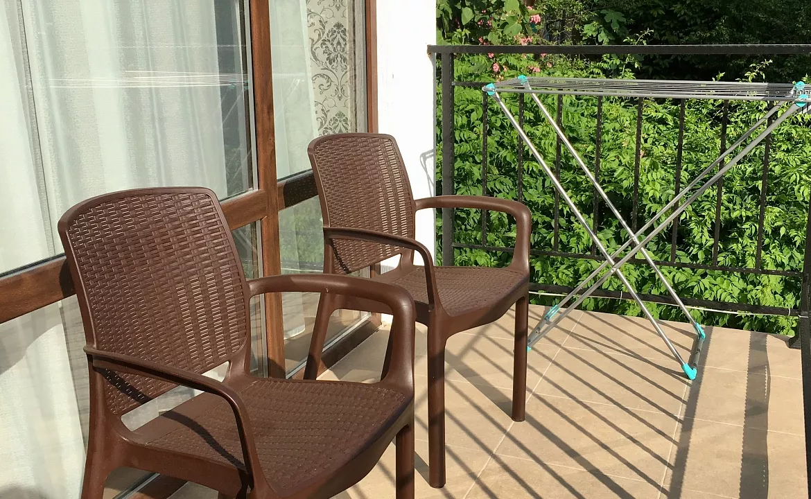 2 местный номер с балконом с видом на море. Гостевой дом София - Лазаревское. Лазаревское