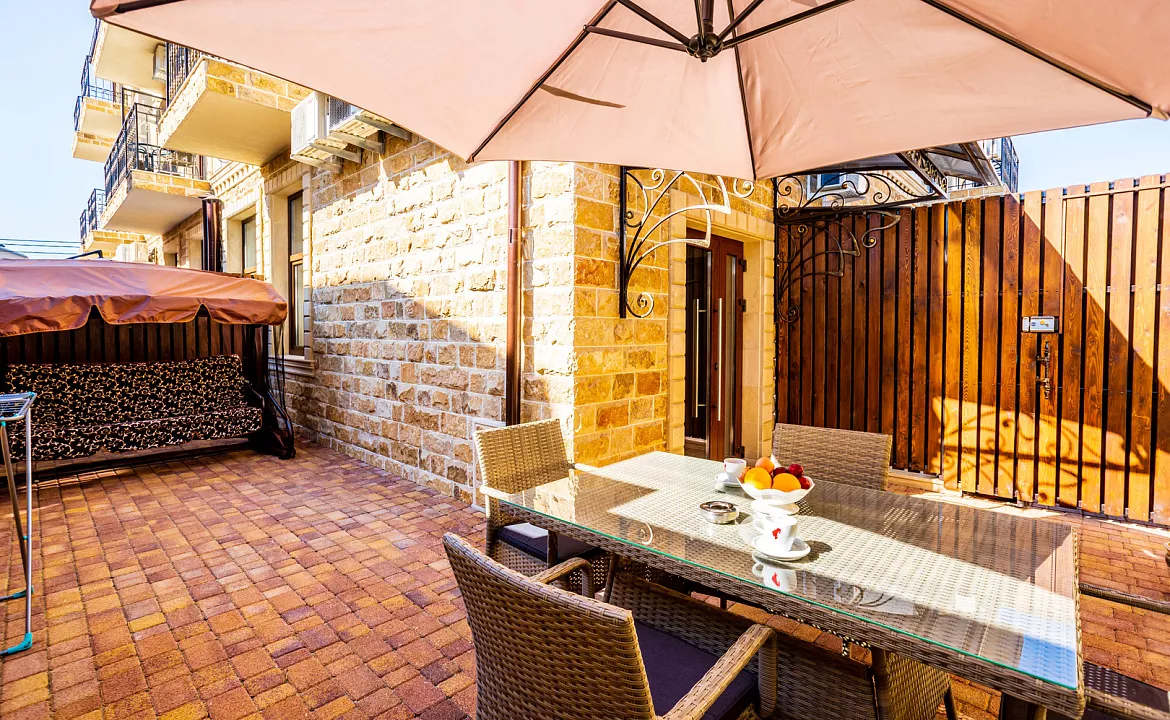 Семейный с террасой Family Terrace. Отель “Bellagio”. Геленджик