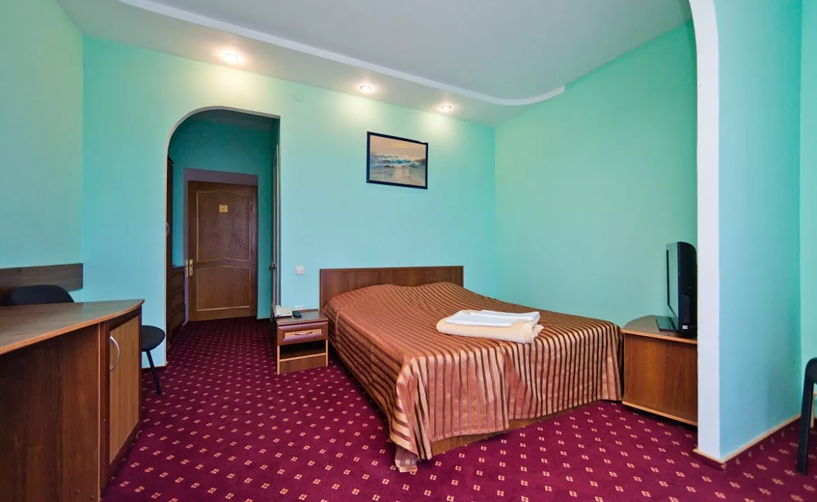 Двухместный «Стандарт». Отель Водноспортивный клуб-отель "Торнадо". Ейск