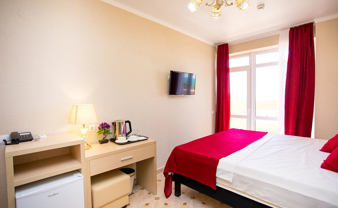 4-х местный «Семейный» с видом на море. Отель "Alfa Summer". Анапа