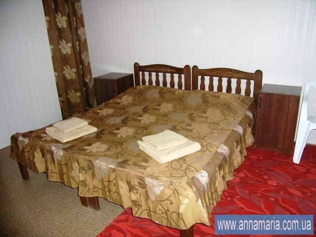 2-х местный номер стандарт. Гостевой дом «Анна-Мария». Малореченское