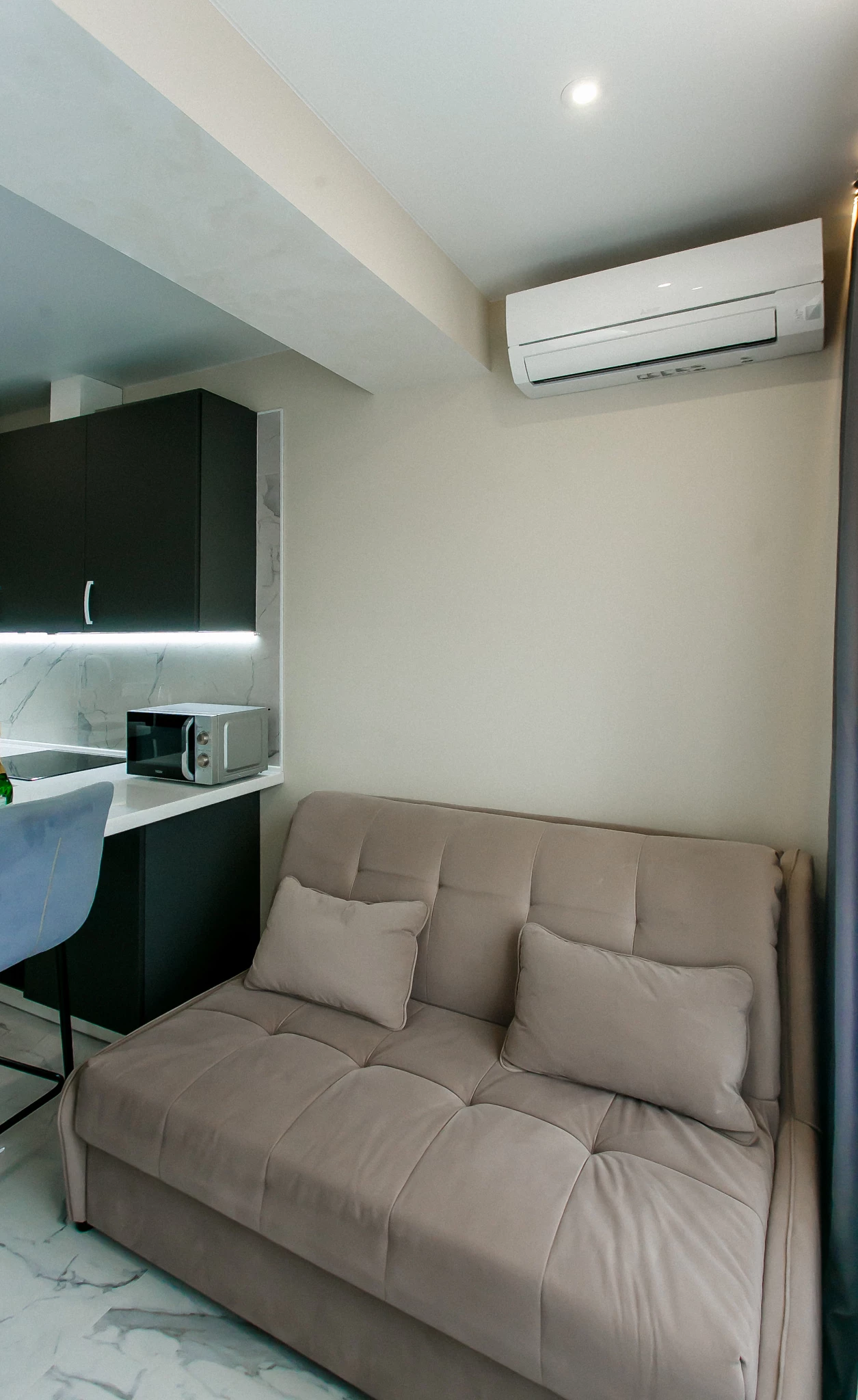 . Квартира в многоквартирном доме Просторный апартамент с видом н а море и горы. Дагомыс