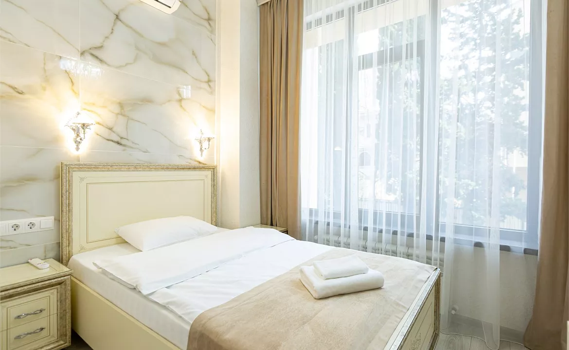 Одноместный стандарт. Отель "Сочи Галерея Парк". Сочи