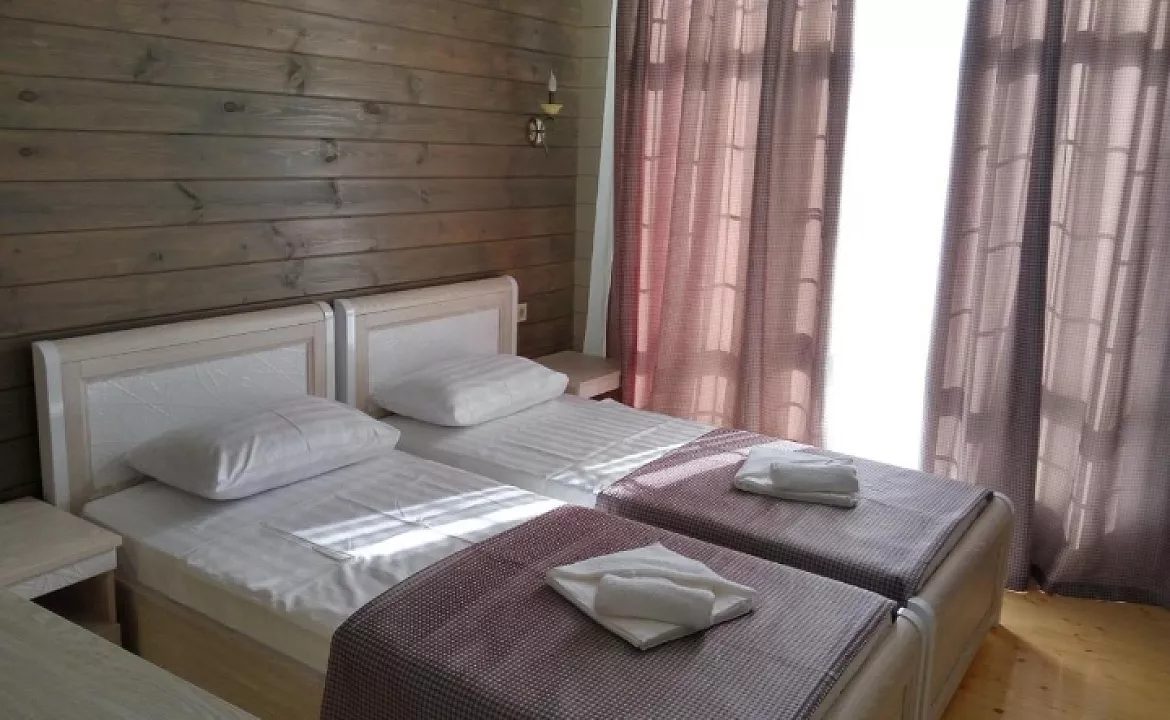 Номер с раздельными кроватями . Гостиница Гагра. Гагра