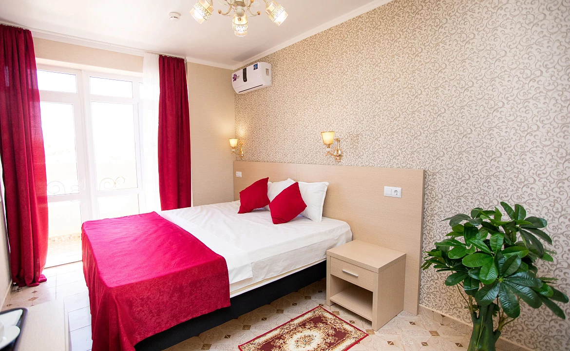 4-х местный «Семейный» с видом на море. Отель "Alfa Summer". Анапа