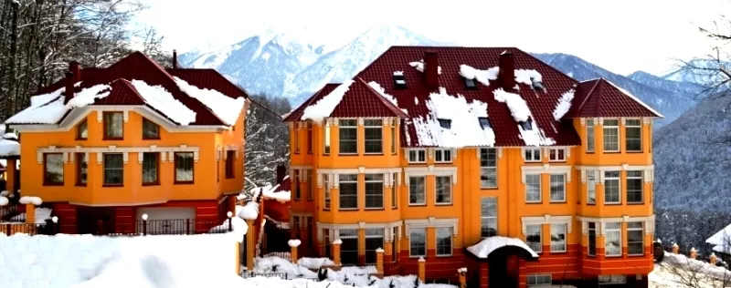 . Отель "Горный хрусталь". Красная Поляна . Отель "Горный хрусталь". Красная Поляна