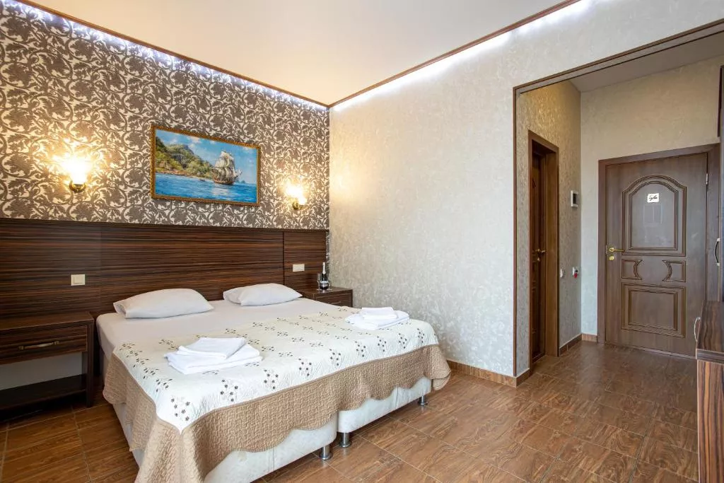 Двухместный номер с 1 кроватью или 2 отдельными кроватями. Отель Атмосфера. Кабардинка Двухместный номер с 1 кроватью или 2 отдельными кроватями. Отель Атмосфера. Кабардинка