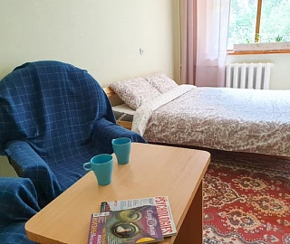 Эконом с одной кроватью. Хостел Дом. 