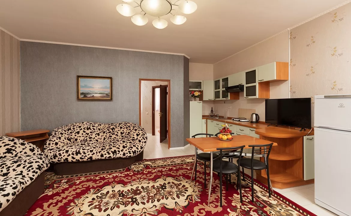 Семейный двухкомнатный с кухней (вид на море). Эллинги "KATRIN". Орджоникидзе