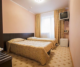 Стандарт TWIN Двухместный однокомнатный. Отель Сеть отелей «Снежный Барс». 